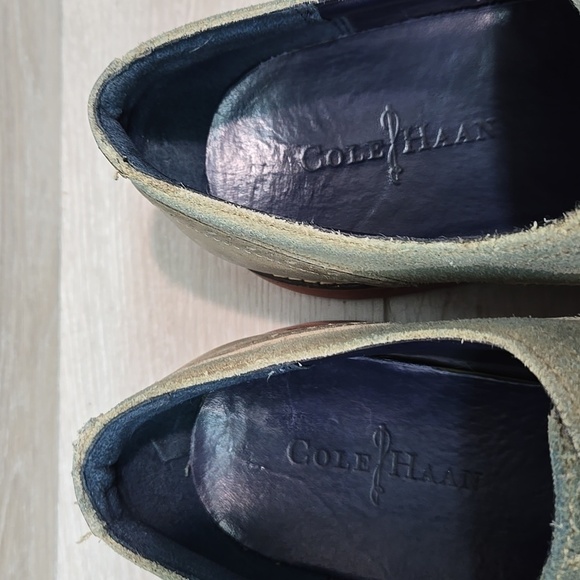 Cole Haan Men's Oxford Suede Brogue Shoes Sz 12M - Picture 4 of 11